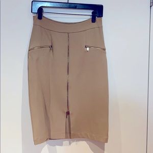Beautiful Taupe Jules and Leopold pencil skirt